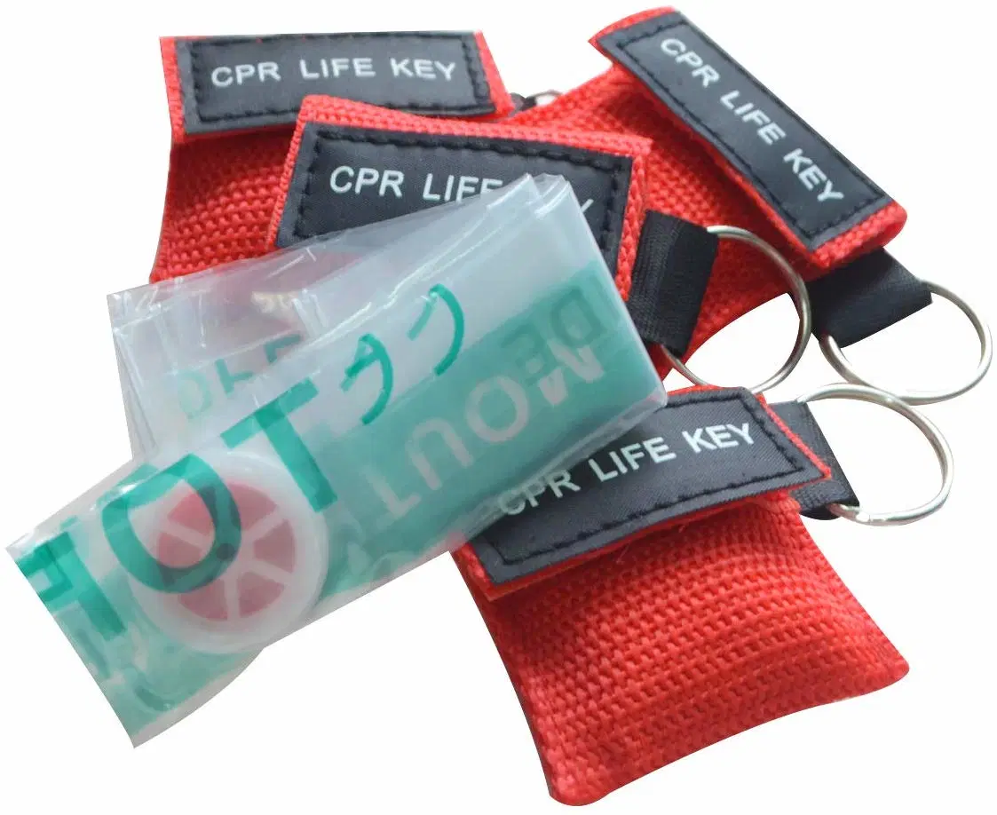 Free Sample CPR Mask Fashion Promotion Gift CPR Life Key