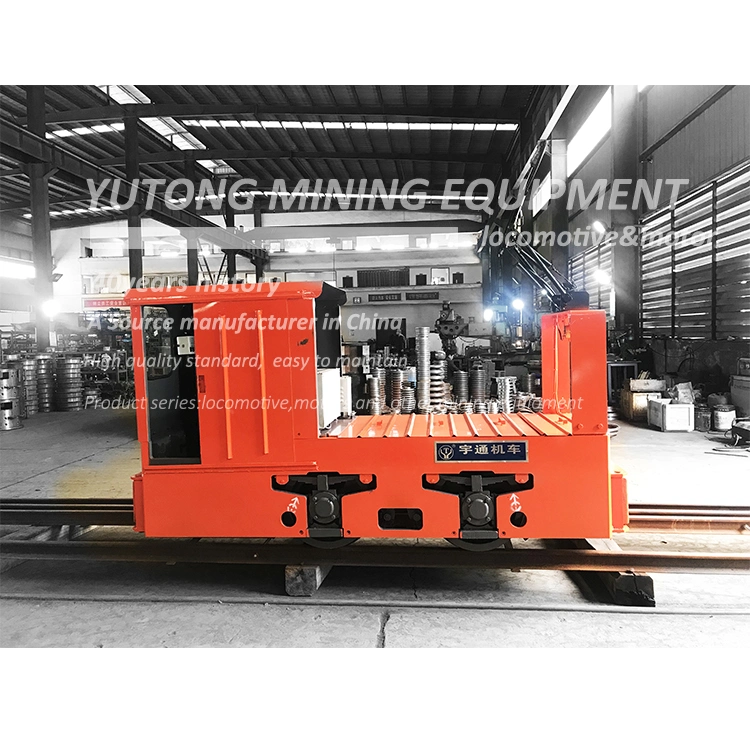 5 Ton Trolley Electric Track Mining Locomotive, Explosion-Proof Narrow Gauge Mine Locomotive