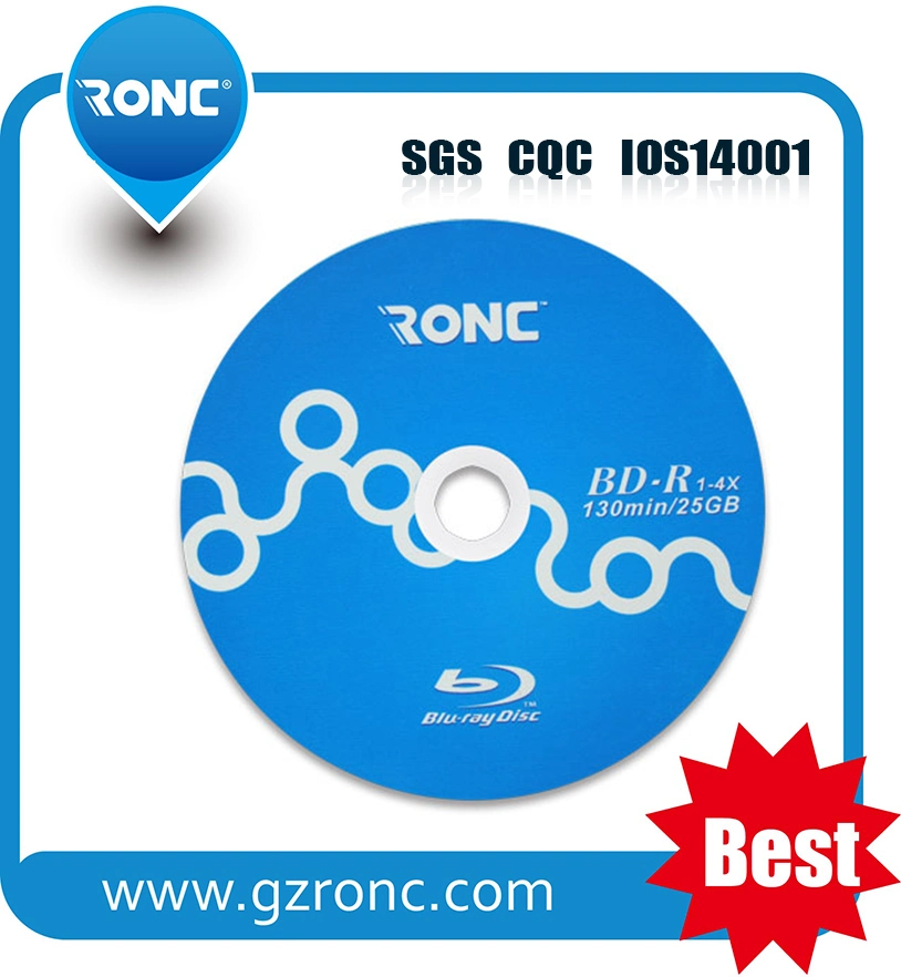 25GB Printable Blu Ray Disc 1X-6X Wholesale/Supplier