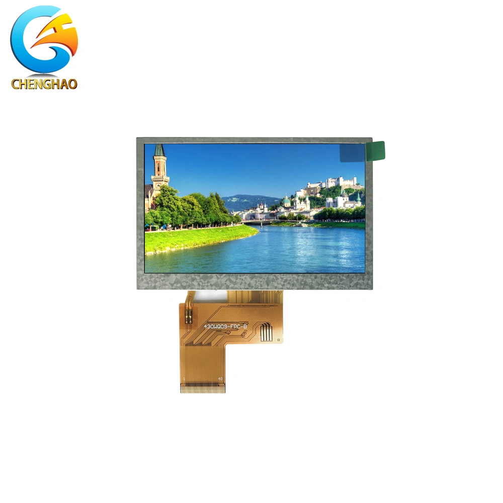 Custom Made 480X272 Pixels Horizontal Screen Small TFT LCD Monitor