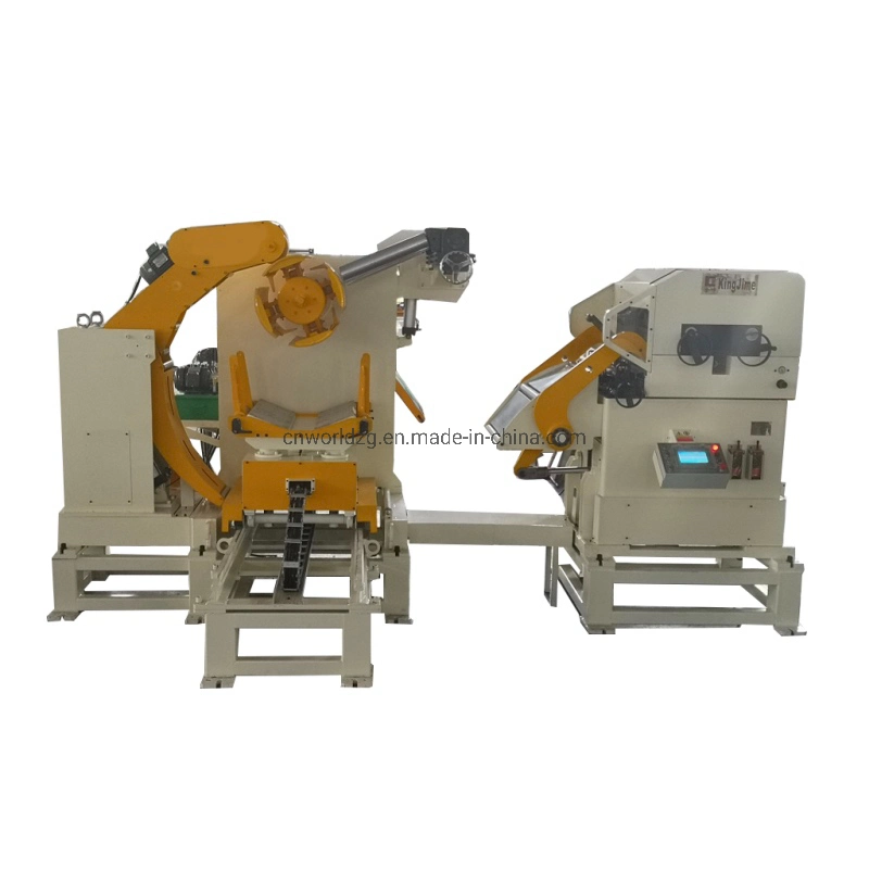 Roller Type Automatic Coil Feeder with Decoiler and Straightener