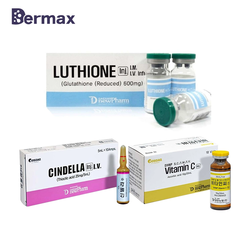 Daehan New Pharm Beauty Injection Whitening Glutathion Lait De Corps Cindella Ominjection Thioctic Acid