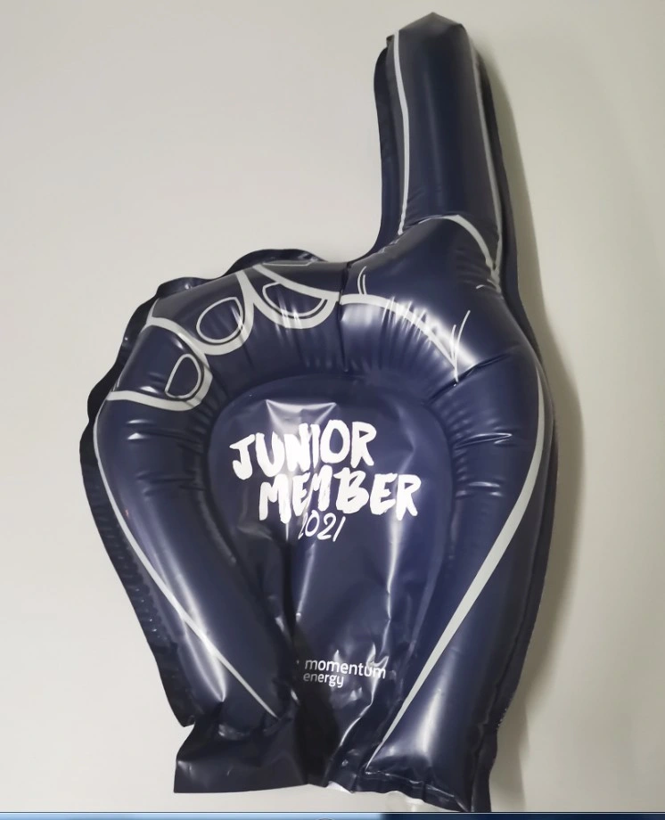 Custom Printing PE Inflatable Hand for Cheering up Inflatable Finger for Advertising