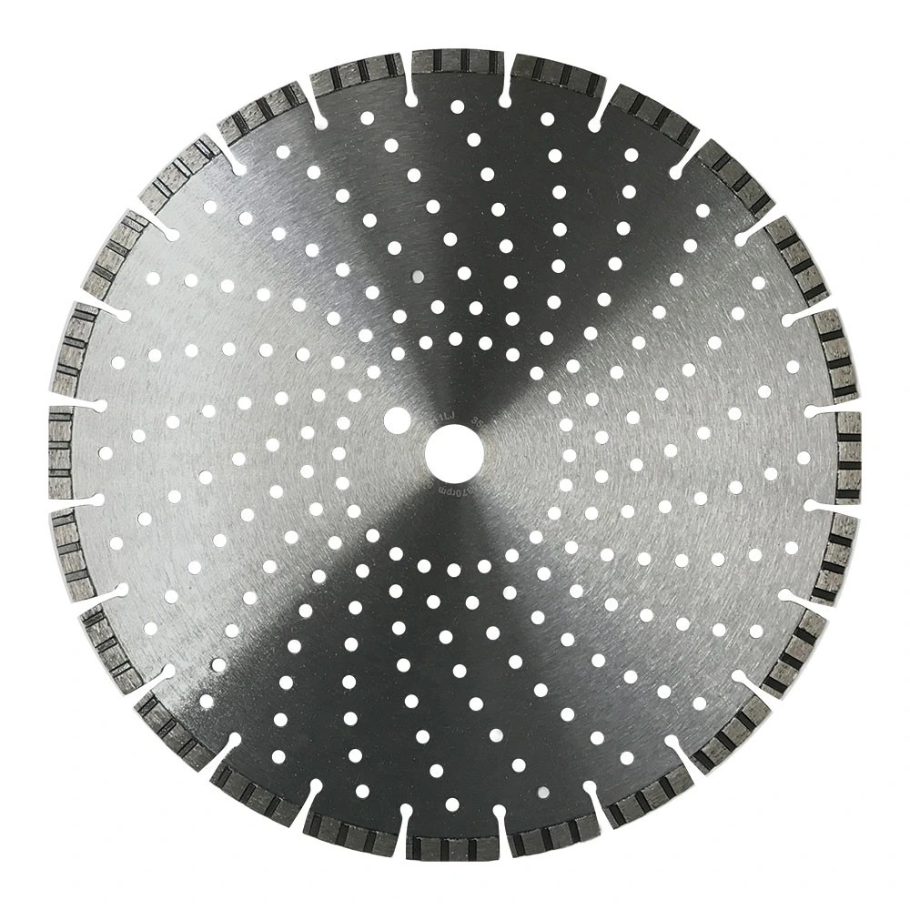 10mm de altura da lâmina de serra de diamante soldadas a laser para corte de secos e molhados, tijolos de concreto