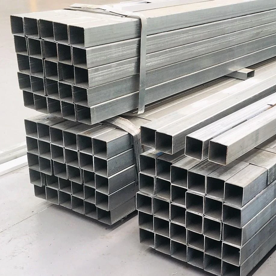 ASTM A36 50X50 Square Steel Pipe Weight Shs Rhs 40X80 Rectangular Square Hollow Section