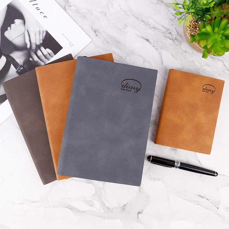 Premium Notebook A5 PU Cover Note Book 80GSM Dowling Paper Notebook Wholesale/Supplier Stationery&Office Supplies