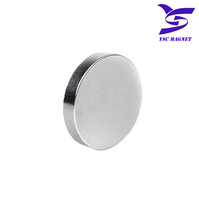 Circular Rubber NdFeB Magnet and High Grade for Multipurpose 35h-52h Neodymium Magnet, High Precision and Cost Performance
