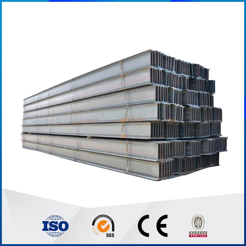 High Quality Q235 ASTM A36 Carbon Steel H-Beam H Shape Steel Beam Steel Roof Support Beams