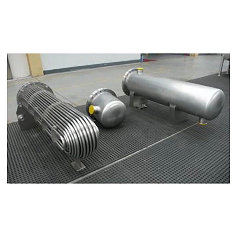 Fixed Shell and Tube Heat Exchanger for Heating/Cooling with High Efficiency