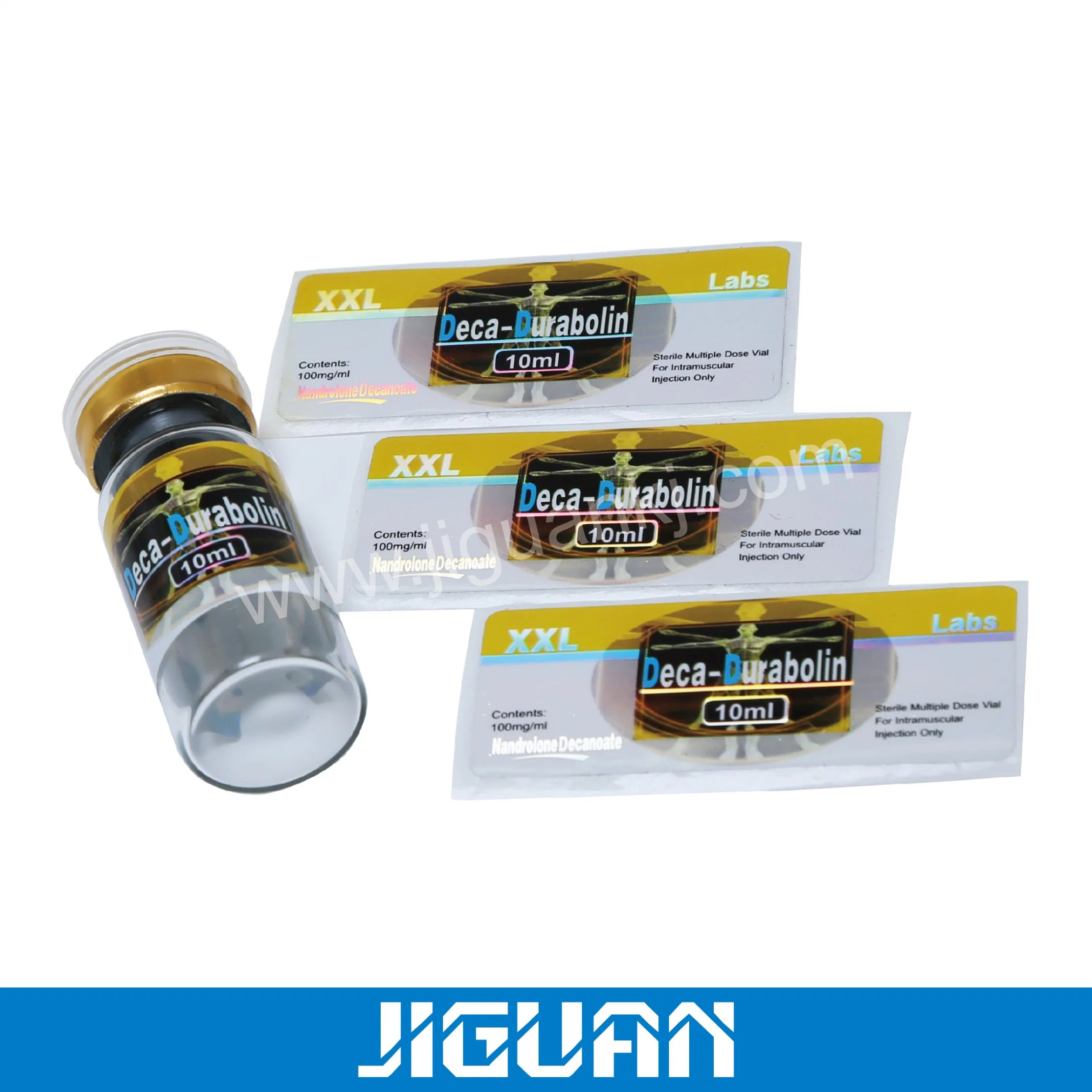 10 Ml Bottle Laser Paper Vial Labels for Steroid