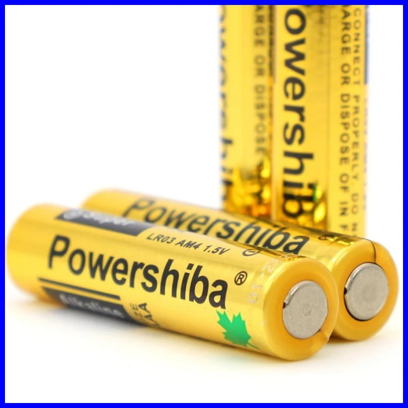 1.5V AAA Alkaline Batteries /Heavy Duty Primary Battery /Aluminum Foil Jacket