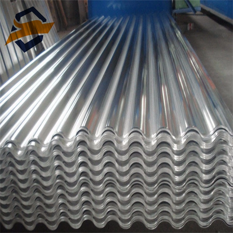 Hoja de recubrimiento de Gi corrugado de color de calidad superior garantizada PPG Wave Tile Corrugated Iron Metal Board Chapa de techo Con descuento