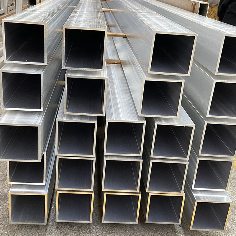 Factory Direct Supplier Low Price Aluminium Square Rectangular Tubing Tube Pipe