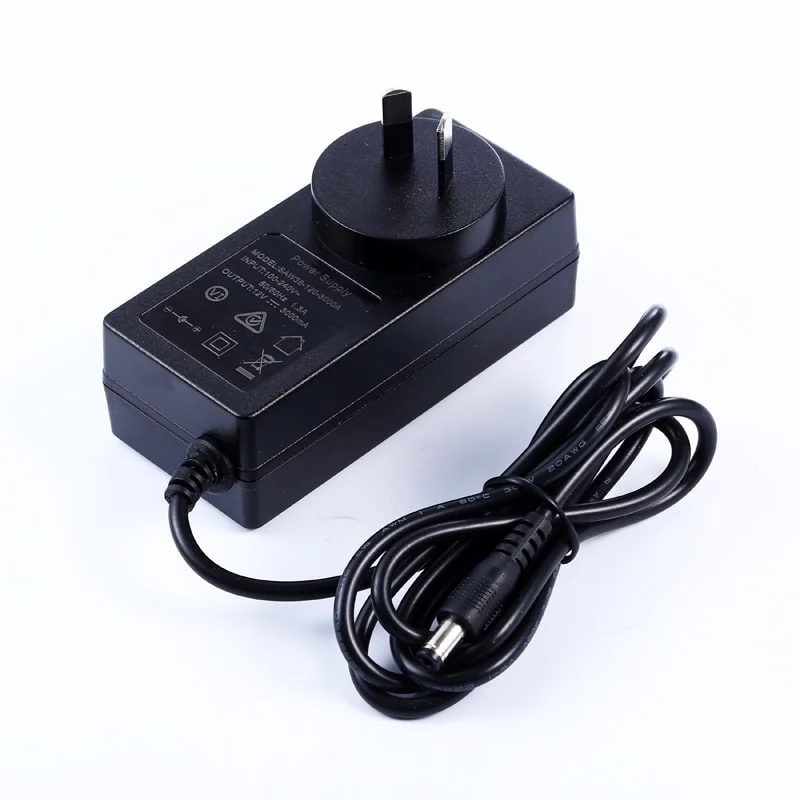 New Products Interchangeable Plug Adapter EU/Us/UK/Au/Cn Standard 5V 5A 48W Power Supply