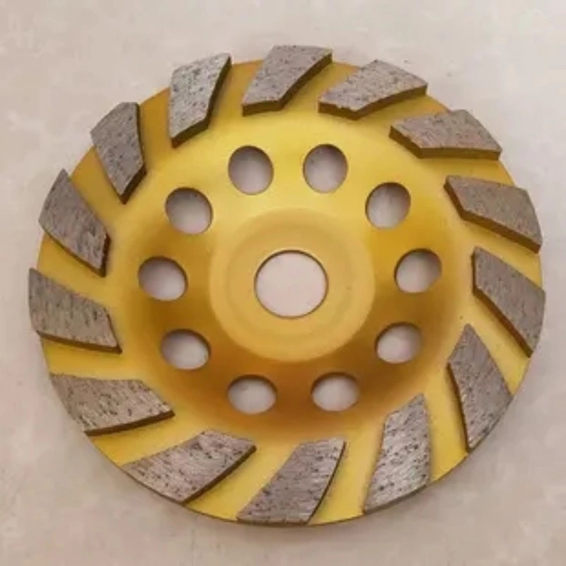 Segmented Turbo Diamond Cup Disc Grinding Wheel Diamond Wheel Concrete Grinding with Competitive Price for Marble Tile