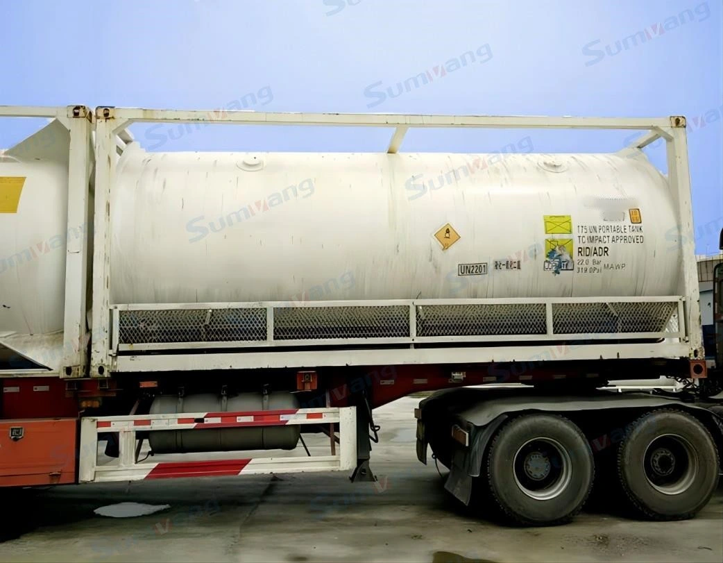 Manufacturer Wholesale ISO Tank Container Industrial Grade N2o Gas 99.9%