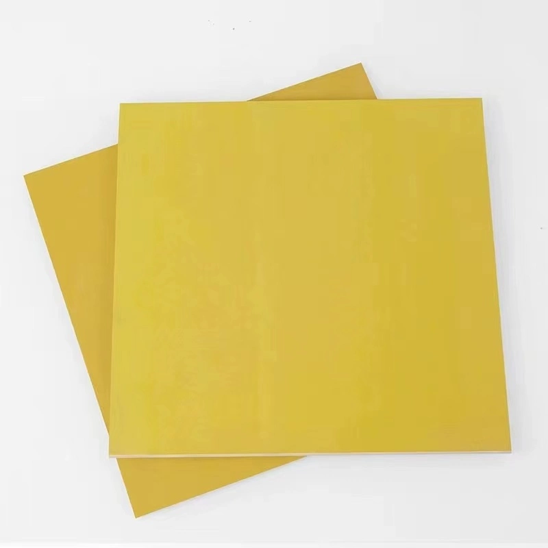 Manufacture Custom Yellow Flame Retardant Resin Insulated Fr4 Epoxy Board