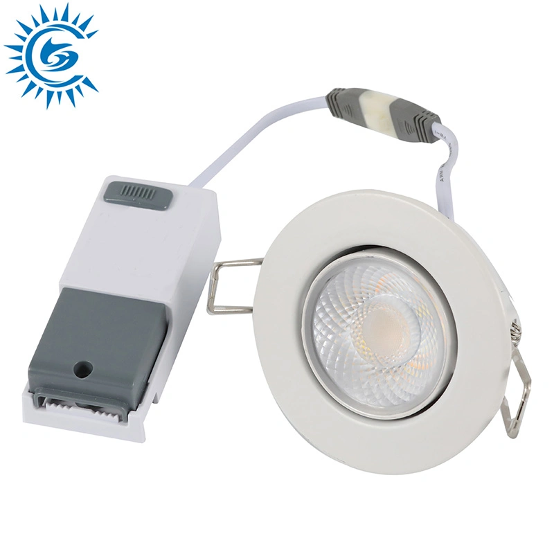 5W 6W 7W 8W 10W Die-Cast Aluminum Gimbal Recessed Lighting with J-Box Dimmable Spot Light Rotatable LED Downlight