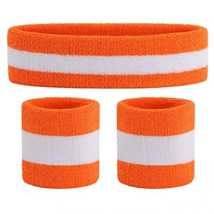 High quality/High cost performance  Custom Headband Wristband Set for Promotion