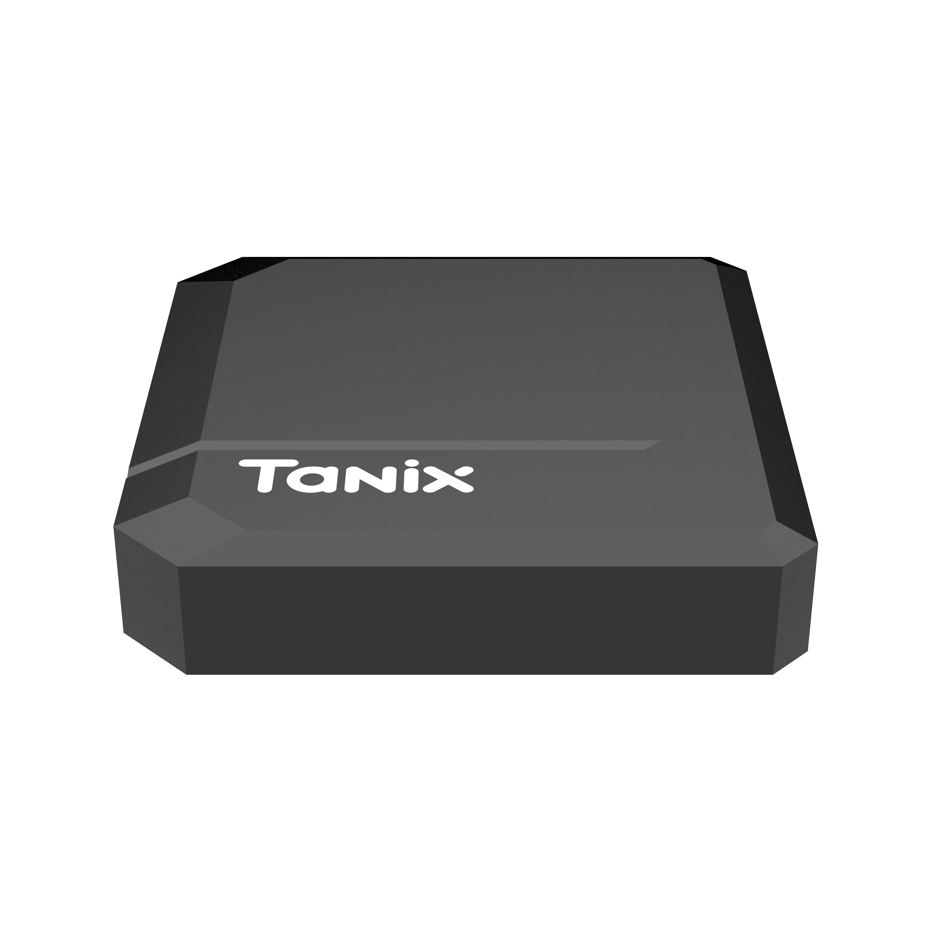 صندوق تلفزيون Android Tanix Tx2، جهاز علوي سعة 2 جيجابايت 16 جيجابايت Android 12 Smart Tvbox H618 WiFi 4K