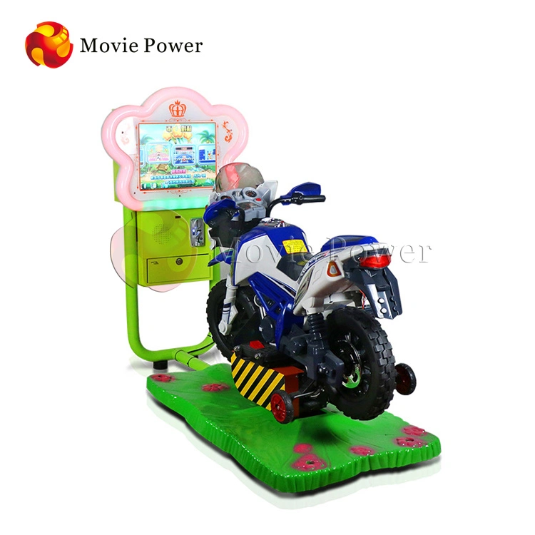 Motor Style Kids Motor Arcade Game Machine Coin Operated Motorbike Games