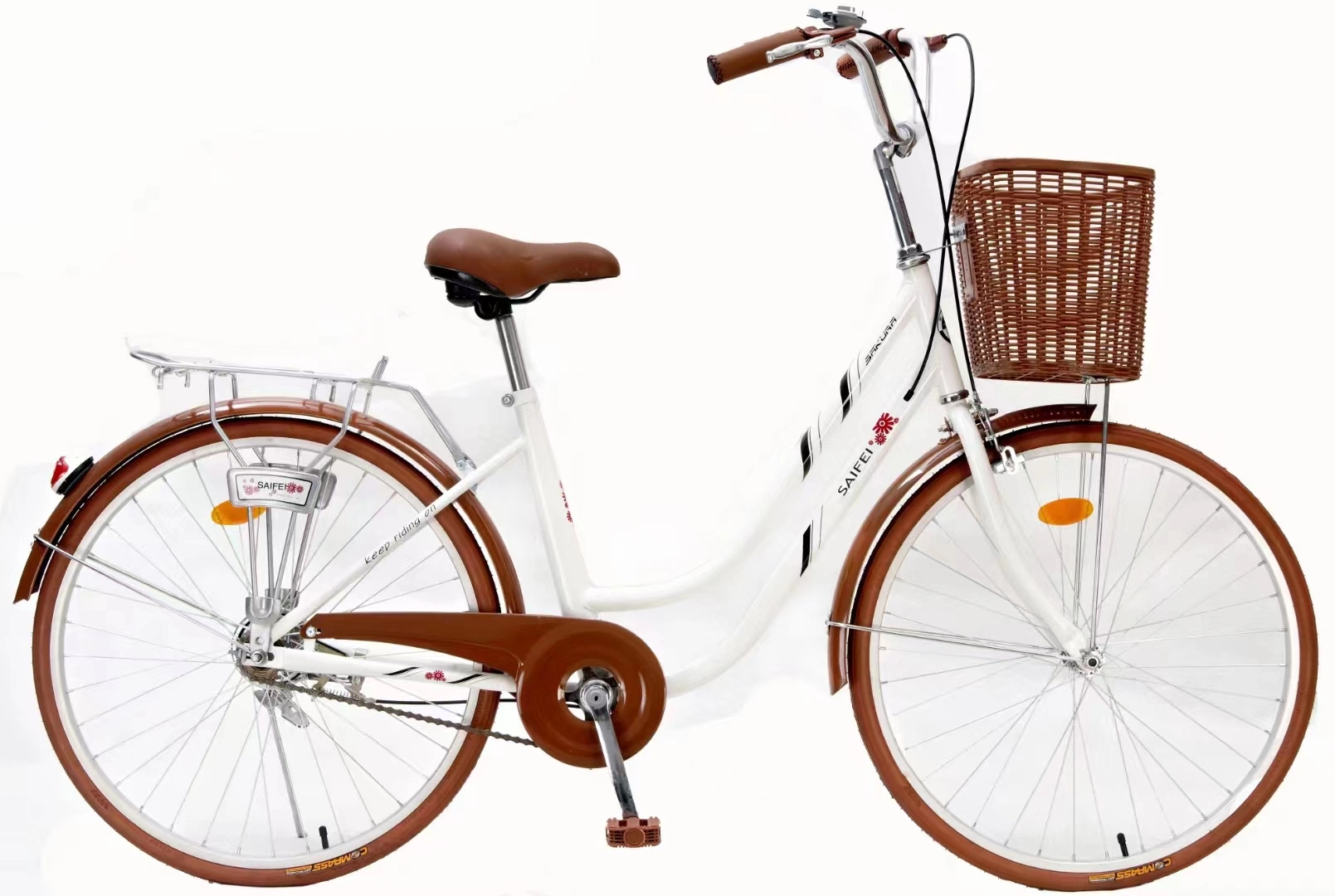 New Model Custom Vintage Utility 20/26/28 Inch 3/7 Speed Bycycles City Bike for Ladies/Men/Adult