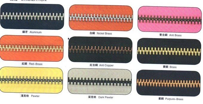 Metal Zipper 7037