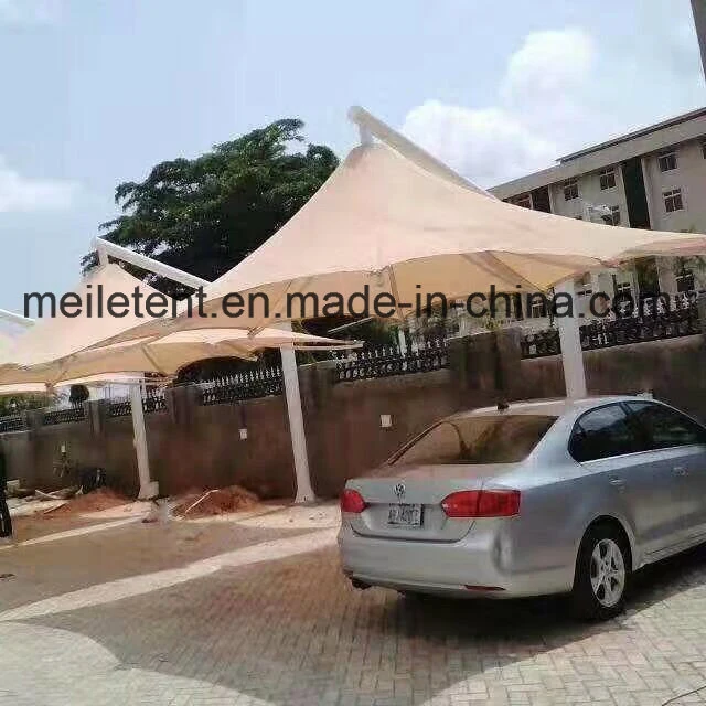 Luxury Car Parking Shade Membrane Stretched Tent for Villa