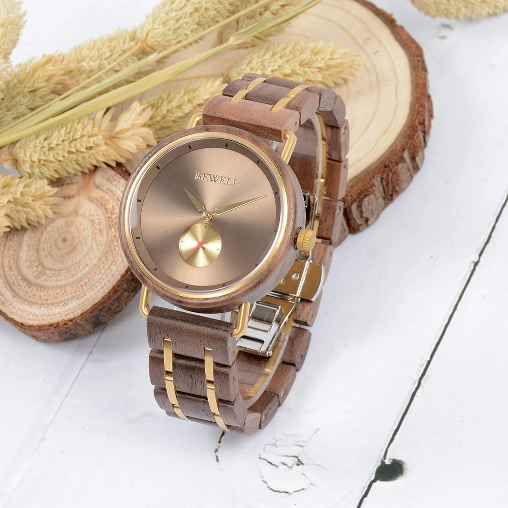 Luxury Branded Natural Wood Band Men's Business Wooden Watch Charming Style