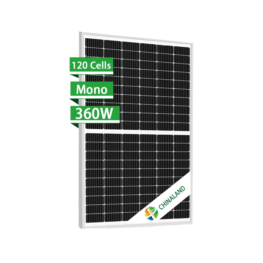 Solar Panel Mono Half Cell 360W 370W 380W Module for Solar Power System