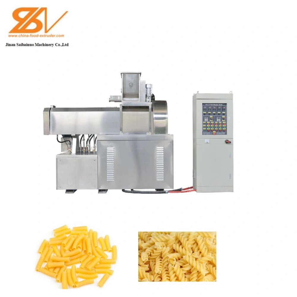 La Pasta de macarrones italiana automática de máquinas de hacer un tornillo de la producción de extrusión de Snack