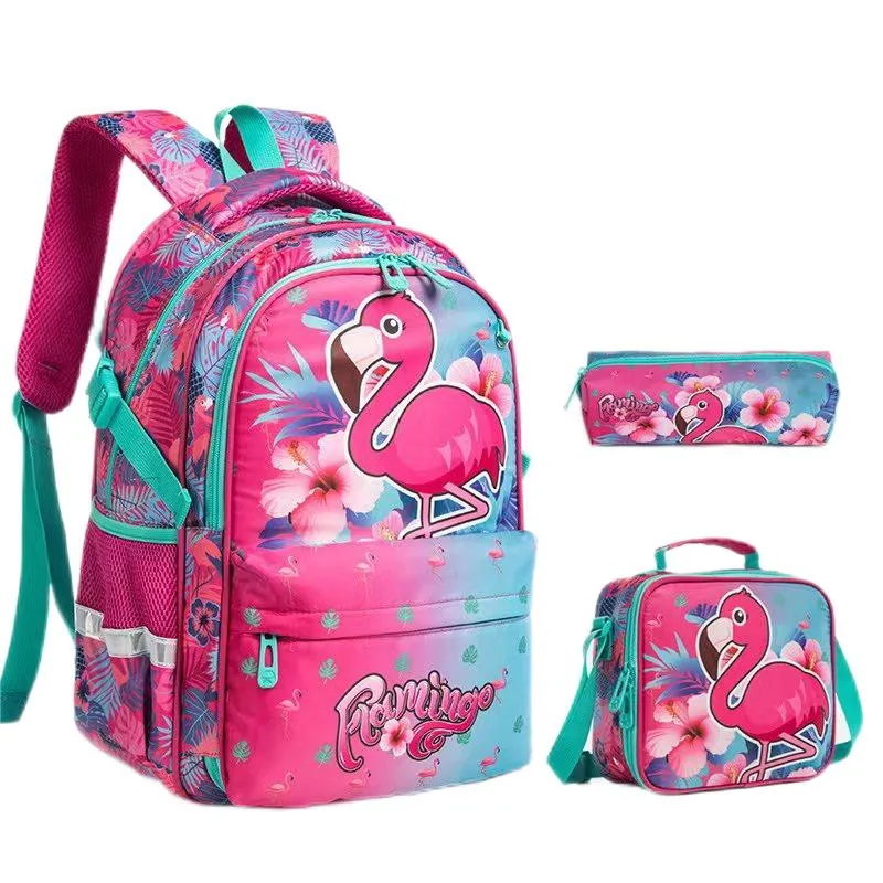Manufacturer Wholesale Multi-Functional Fashion School Backpack Three Piece Set