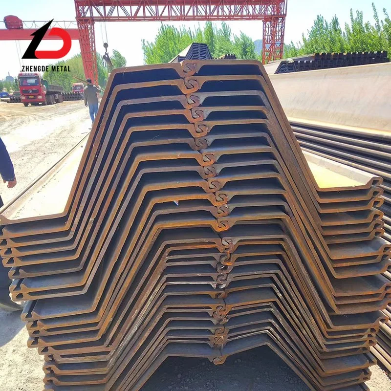 Waterway Civil Engineering Wrz16-635 Wrz18-635 Q345b Hot Rolled Steel Sheet Pile