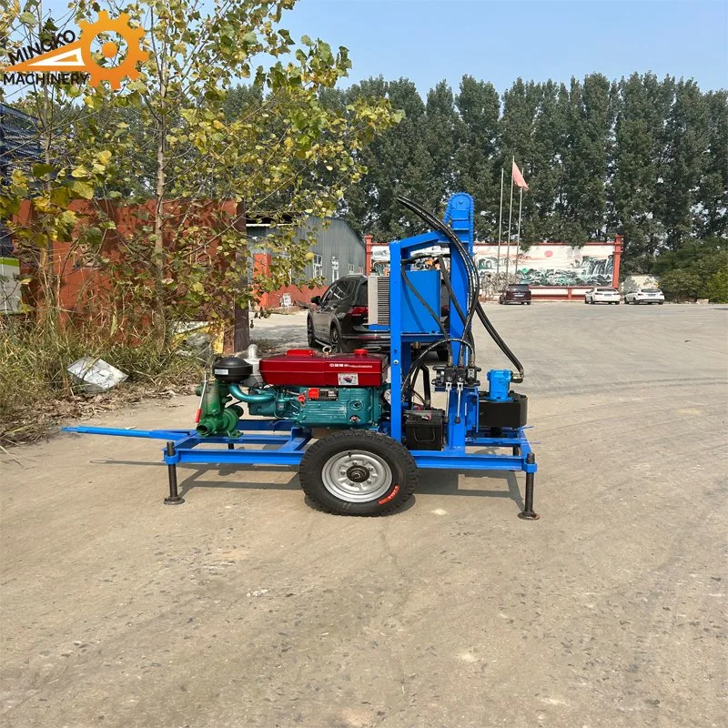 Home Use 150m Depth Mini Portable Water Well Drilling Rig/Drilling Machine