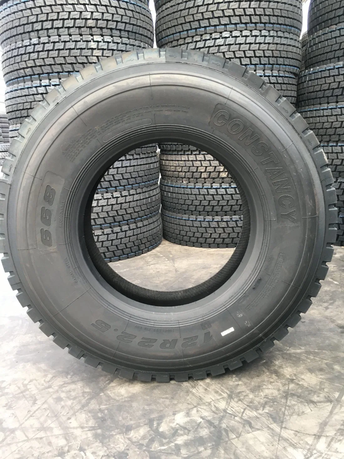 Constancy Truck Bus Tyre, TBR, Light Truck Tyre, Block Drive 668 (295/80R22.5, 315/80R22.5, 11R22.5, 12R22.5)