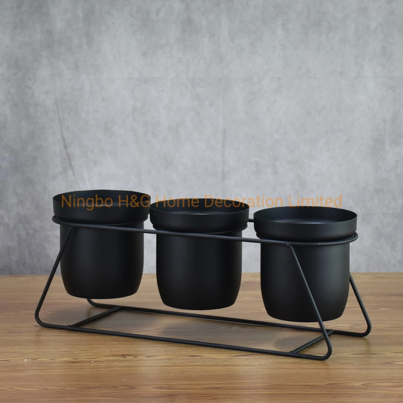 Metal Plant Pot Home Decoration Flower Pot