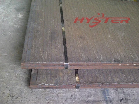 High Chromium Carbide Overlay Hardfaced Plate