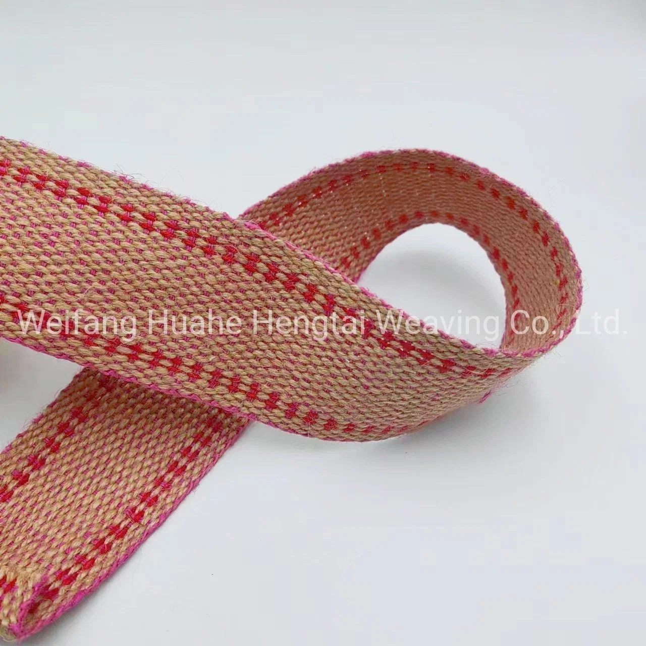 Medium Natural Jute Webbing Eco-Friendly Jute Ribbon