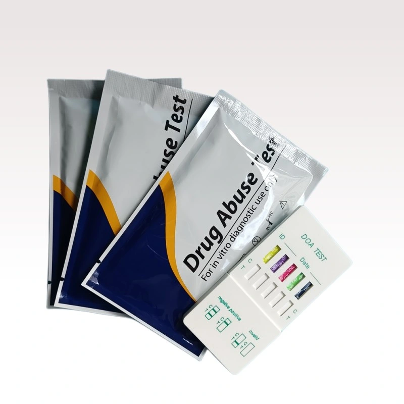 CE Marked Multi Drugs 5 Panel Test Dipcard with Urine