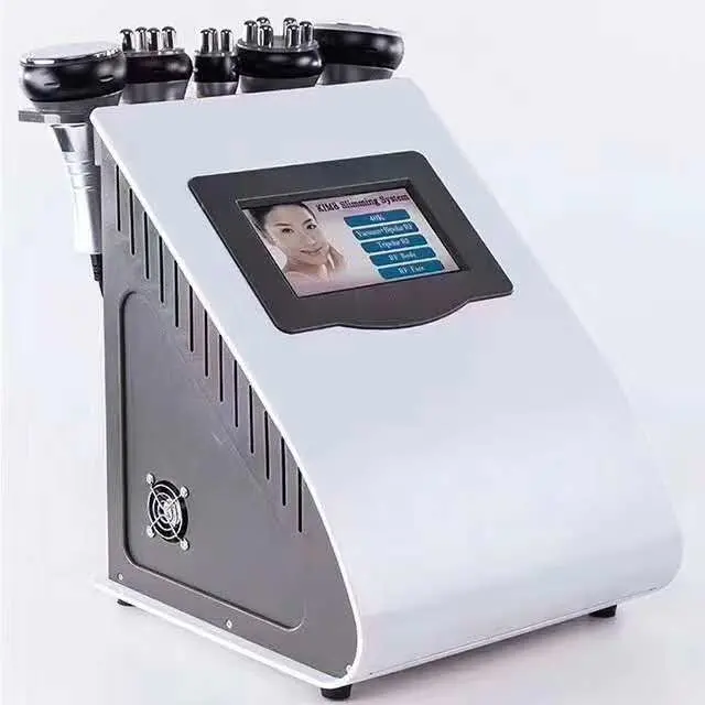 Portable 5 en 1 de 40K la cavitación radiofrecuencia RF Lipocavitation vacío máquina Belleza