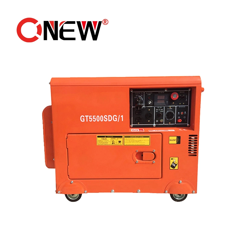 6.5 Kw 6.5kw Soundproof Super Silent Diesel Petrol Generator Price List