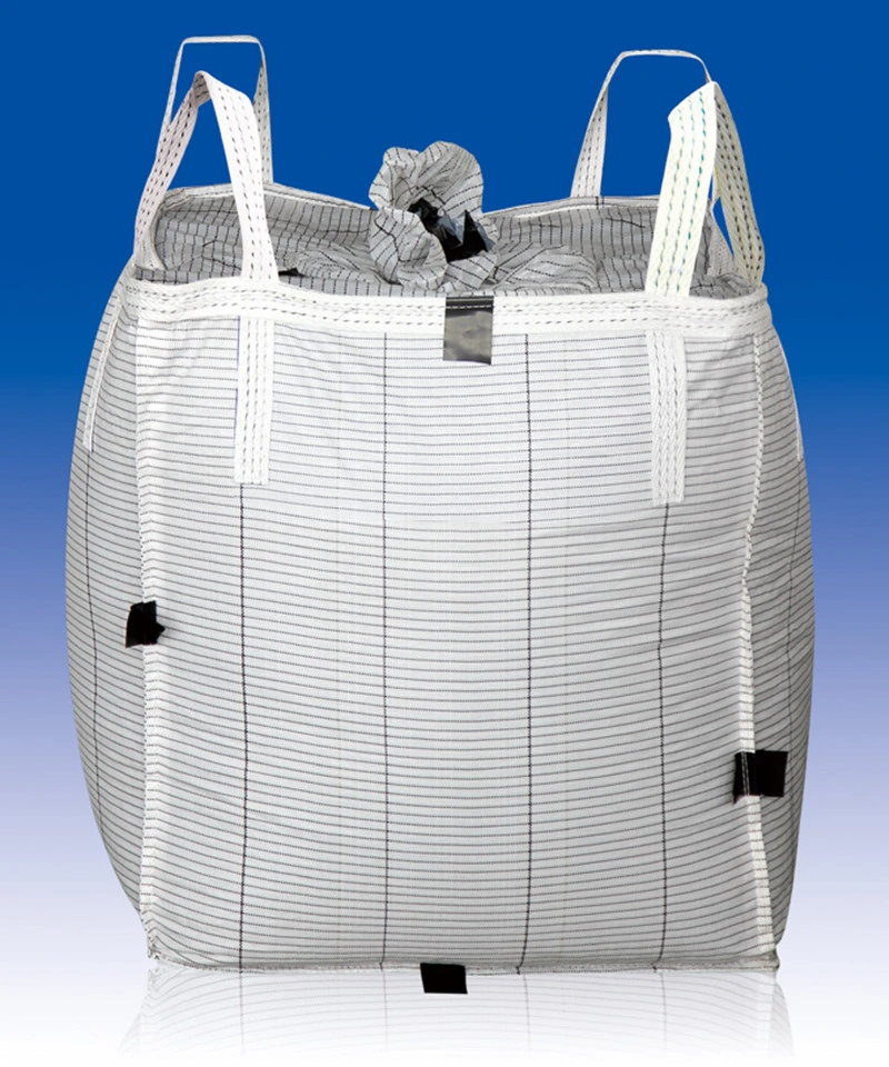 PP Big Bag, Type C Conductive 1 Ton /800kg /1000kg /1500kg /2000kg /Baffle Q/ Conductive Big/ Anti Static/Plastic Super Bag