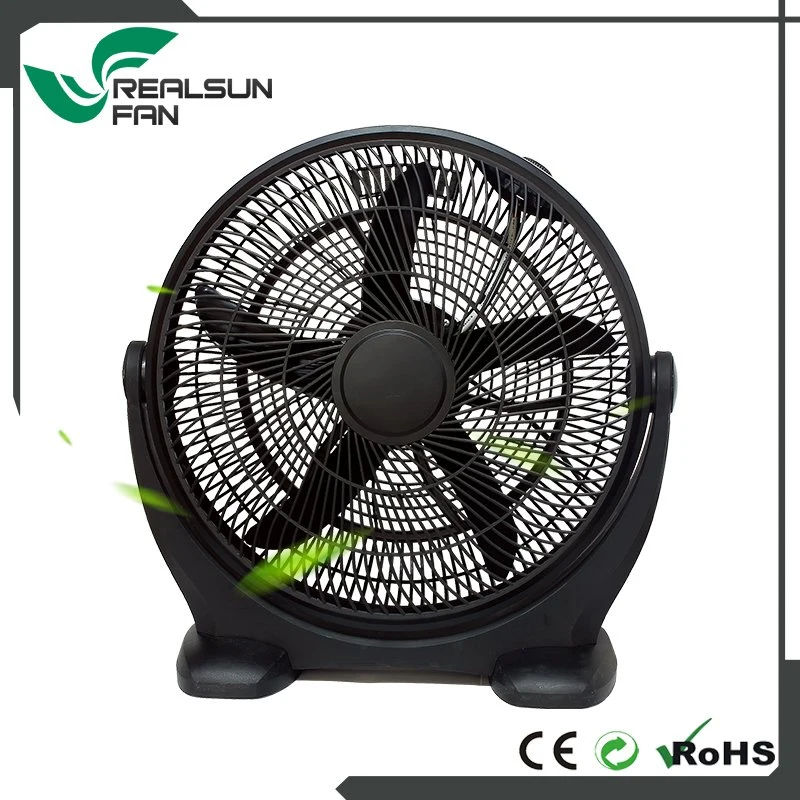 18inch (45cm) Box Fan Air Circulator Fan in New Design with Banana Blades