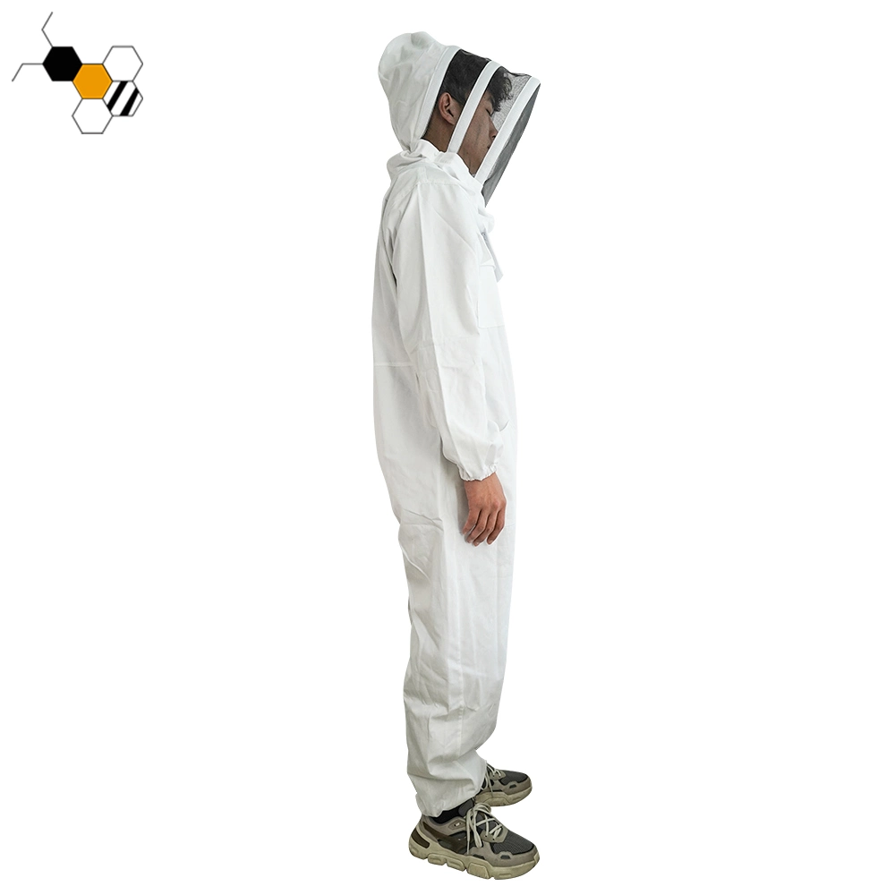 Bee Suit Beekeeper Coverall Hooded Cotton Bee Keeping Suit