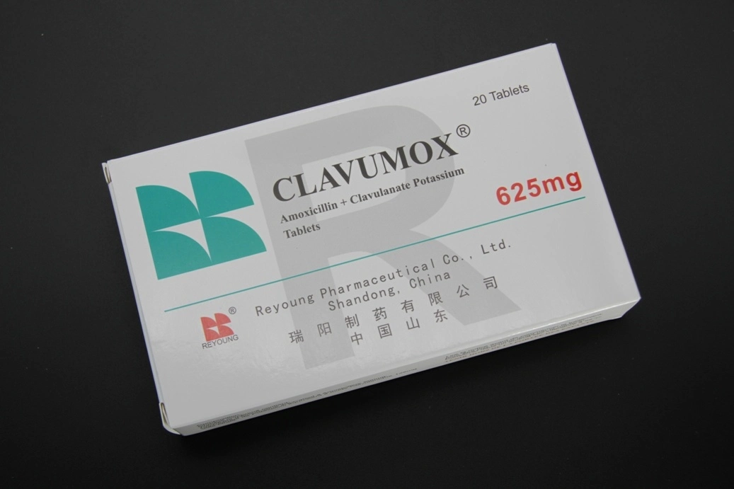 Reyoung Antibiotika Amoxicillin und Clavulanat Kaliumtabletten 1000mg