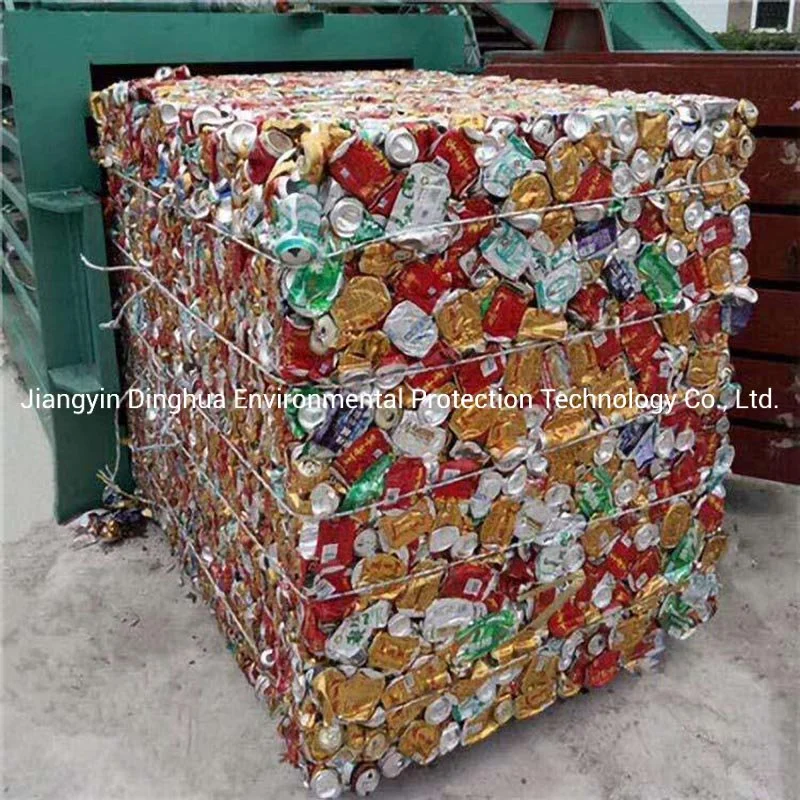 Scrap Aluminum Can Recycling Machine Pop-Top Can Baler