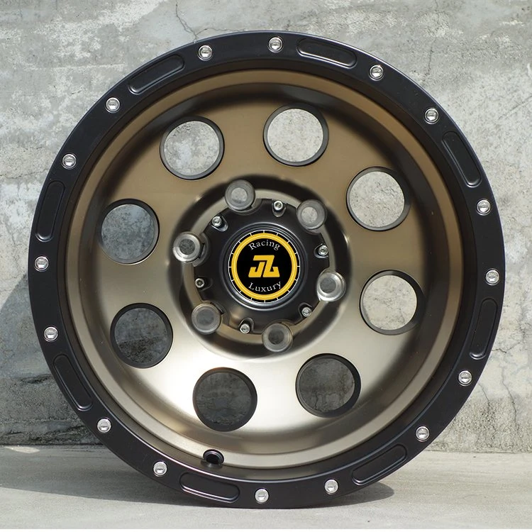 Jz 4X4 off Road Beadlock Grossy Black Steel Wheel Rim