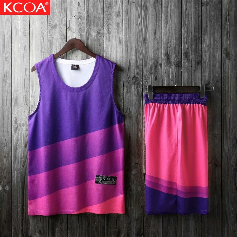 Kcoa New Arrivals Sportswear Personalized Outdoor Custom Youth Basketball Jersey