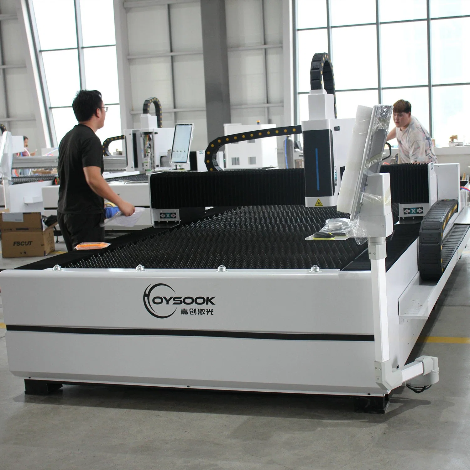 Metal Fiber Laser Cutting Machine for Stainless Steel and Aluminum