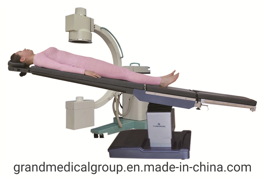 Table d'opération intégrée d'imagerie orthopédique électrique d'hôpital